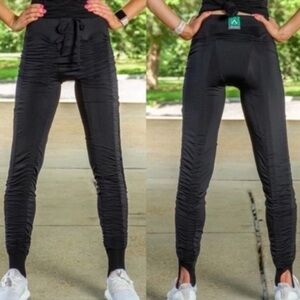AGOGIE Wearable Resistance +20 Black Track Pants UNISEX M